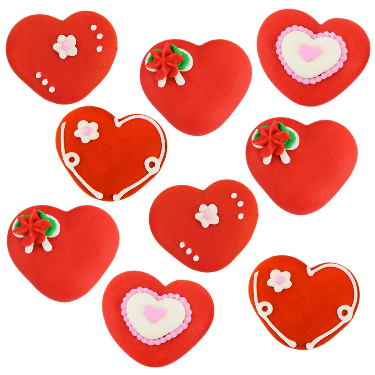 VALENTINE SUGARS + TOPPERS